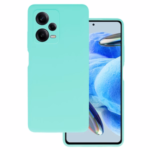 Dėklas telefonui silikoninis lengvas Xiaomi Redmi Note 12 Pro Plus - mėtinis (m)