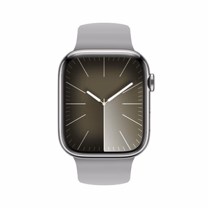 Crong Liquid Apple Watch dirželis, 44/45/46/49 mm, pilkas