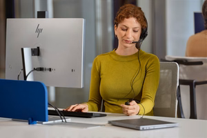 HP Poly Mission 415 USB laidinis ausinių rinkinys