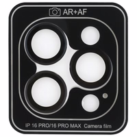 Guess Max Lens apsauginis metalinis grūdintas stiklas iPhone 16 Pro / 16 Pro Max