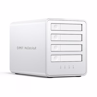 "Orico" 8848RC3 DAS serijos 4 skilčių 2,5" HDD/SSD diskų masyvas - baltos spalvos
