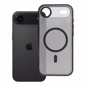 Case for iPhone 17 AIR Flexline Mag Cover compatible with MagSafe black