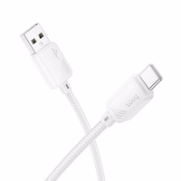 Kabelis USB A į USB C Hoco 3A 1 m X113 baltas