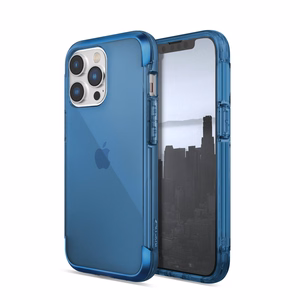 Raptic X-Doria Air dėklas iPhone 14 Pro Max šarvuotas dėklas mėlynas