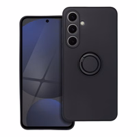 Silikoninis RING dėklas telefonui SAMSUNG S24 FE juodas