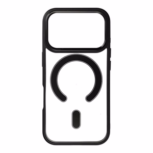 COLOR EDGE MAG COVER magnetinis dėklas telefonui, suderinamas su MagSafe, skirtas IPHONE 17 Pro, juodas