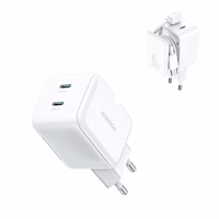 Įkroviklis Joyroom (JR-TCL05) (2xUSB-C 3A 30W) baltas