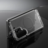 Rock Crystal Clear Magnetic Series Dėklas for Samsung Galaxy S26 Plus skaidrus