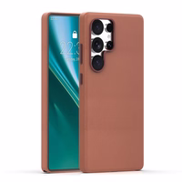 Etteri Elegant Mag dėklas for Samsung Galaxy S25 Ultra rudas