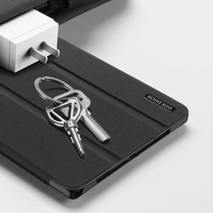 Dėklas Dux Ducis Domo Samsung X200/X205 Tab A8 10.5 2021 juodas