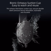 FORCELL F-GRIP MagFlex magnetinis automobilinis laikiklis priekinio stiklo ir prietaisų skydelio, suderinamas su MagSafe, juodas