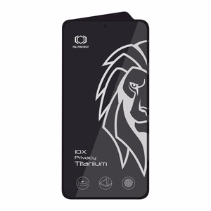 Grūdintas stiklas Tel Protect 10X Privacy Titanium skirtas Samsung Galaxy S26 Ultra su piršto atspaudo atblokavimu