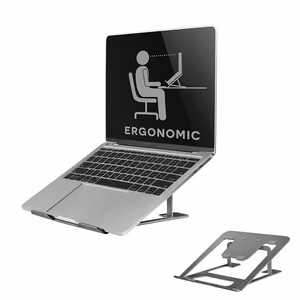 Nešiojamo kompiuterio stalo stovas 10-17" Pilkas NSLS085 Neomounts