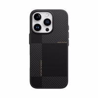 Rock Itin plonas Aramido pluošto Kevlar 600D dėklas Iphone 16 Pro Max juodas