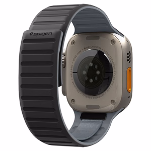 Spigen Athlex Air M dirželis Apple Watch 44 / 45 / 46 / 49 mm, juodas ir pilkas