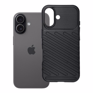 THUNDER Dėklas telefonui IPHONE 17 juodas