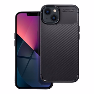 Dėklas telefonui CARBON PREMIUM IPHONE 13 juodas