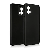 Beline Dėklas Silicone Motorola MOTO G73 juodas