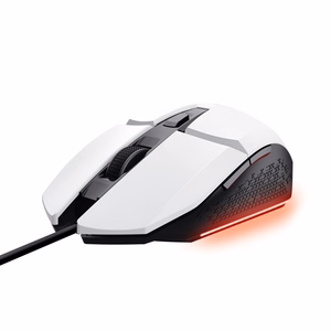 Trust GXT 109W Felox - 6400 DPI optinė žaidimų pelė (balta)