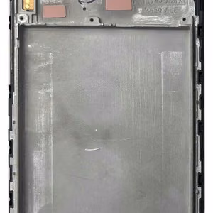 LCD screen Samsung A166 A16 5G with touch screen and frame Black original (service pack)