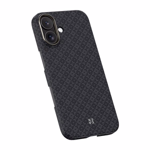Benks Magnetic Armor Air Armor Grid Kevlar dėklas metaliniu rėmeliu 600D (B067) iPhone 17 juodas