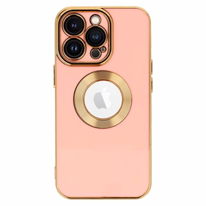 Dėklas telefonui Iphone 12 Pro rožinis