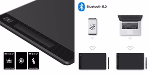 Bevielė grafinė planšetė HUION Inspiroy Giano