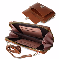 Megztas krepšys telefonui GCW06 rudas