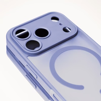 Mag Matt dėklas Samsung Galaxy S24 / S25 šviesiai mėlynas