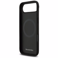 Mercedes Odinis Didelis Laurel Lapų Magnetinis dėklas telefonui iPhone Air - juodas