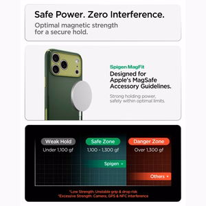 Spigen Nano Pop MagSafe dėklas iPhone 18 Pro Max / 17 Pro Max, žalias