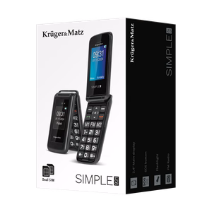 Krüger&Matz Simple 931 4G mobilusis telefonas senjorams