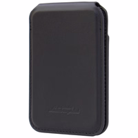 Magnetinė piniginė Lamborghini D1 Genuine Leather MagSafe stovas telefonui žalias