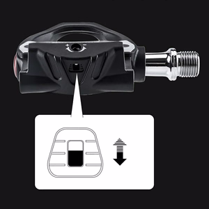 Rockbros P602 bicycle pedals SPD-SL system - black