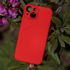 Simple Color Mag dėklas iPhone 17 Pro 6,3" / iPhone 18 Pro 6,3", raudonas