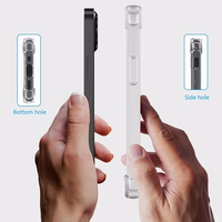 Nugarėlės dėklas ANTI SHOCK 0,5mm Iphone 14 Plus skaidrus