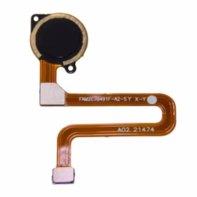 Lanksčioji jungtis Xiaomi Redmi 10C/Poco C40 su juodu pirštų atspaudų jutikliu (fingerprint) ORG