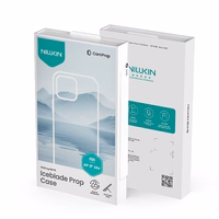 Nillkin Iceblade Prop magnetinis dėklas su stovu iPhone 16e telefonui - žalias