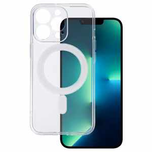 TEL PROTECT MagSilicone dėklas telefonui Iphone 13 Pro Max skaidrus