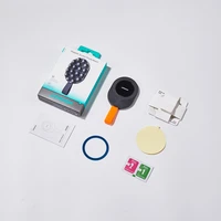 Joyroom JR-ZS393-S magnetinis laikiklis su siurbtukais 4.7–7" telefonui - juodas ir oranžinis