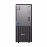 Lenovo ThinkCentre neo 50t Gen 5 Intel® Core™ i7 i7-14700 16 GB DDR5-SDRAM 512 GB SSD Windows 11 Pro Tower PC Juoda, Pilka