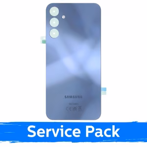 Galinis dangtelis suderinamas su Samsung A155 A15 4G / Optimistic mėlynas / (Service Pack)