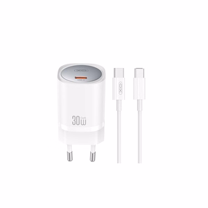 XO sieninis įkroviklis CE20 PD 30W 1x USB-C baltas