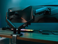 Tracer Double Armflex monitoriaus laikiklis, Juodas