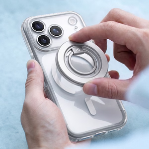 AmazingThing Titan Pro Lens dėklas, skirtas iPhone 18 Pro, su kameros apsauga ir dirželio tvirtinimu, suderinamas su MagSafe – spalva: skaidri