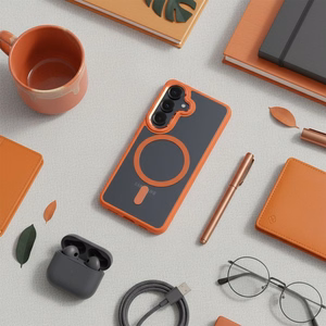 ROAR case MAG BUMPER compatible with MagSafe for SAMSUNG S26 Ultra orange