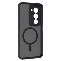 Pilnas matinis magnetinis dėklas Xiaomi Redmi 15 4G/5G juodas