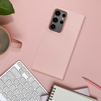 Dėklas "Frame" Samsung A165 A16 4G / A166 A16 5G rožinis