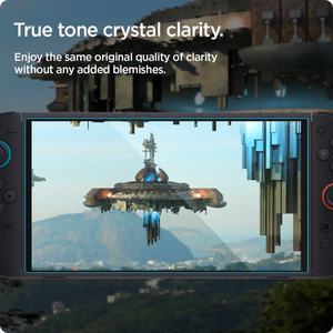 Spigen Glas.Tr "EZ FIT" grūdintas stiklas 2 vnt komplektas Nintendo Switch 2 - Skaidrus