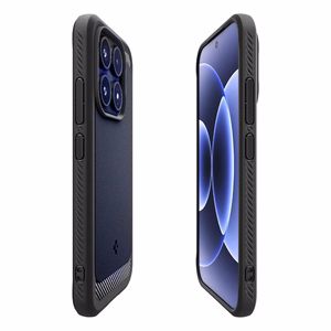 Spigen Rugged Armor Чехол для Xiaomi 17 чёрный